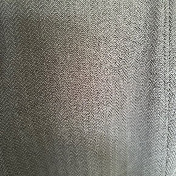 Spring + Mercer Ankle Length Textured Pull on Pants Black Jacquard size Large - Picture 2 of 6